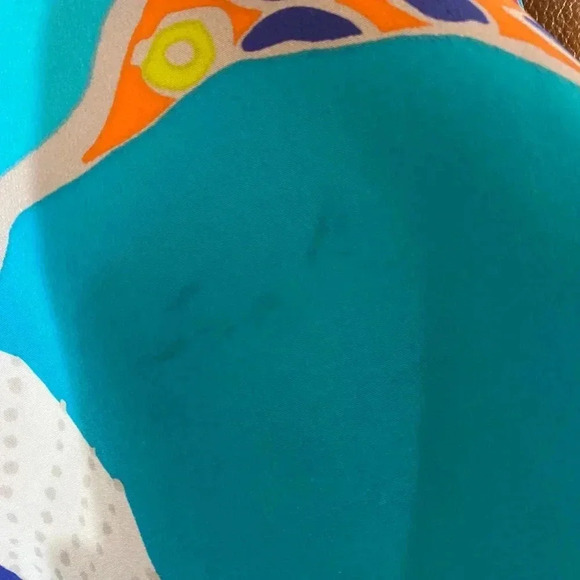 Trina Turk Sea Cove Crushes Dress Sz 4 - Picture 6 of 6